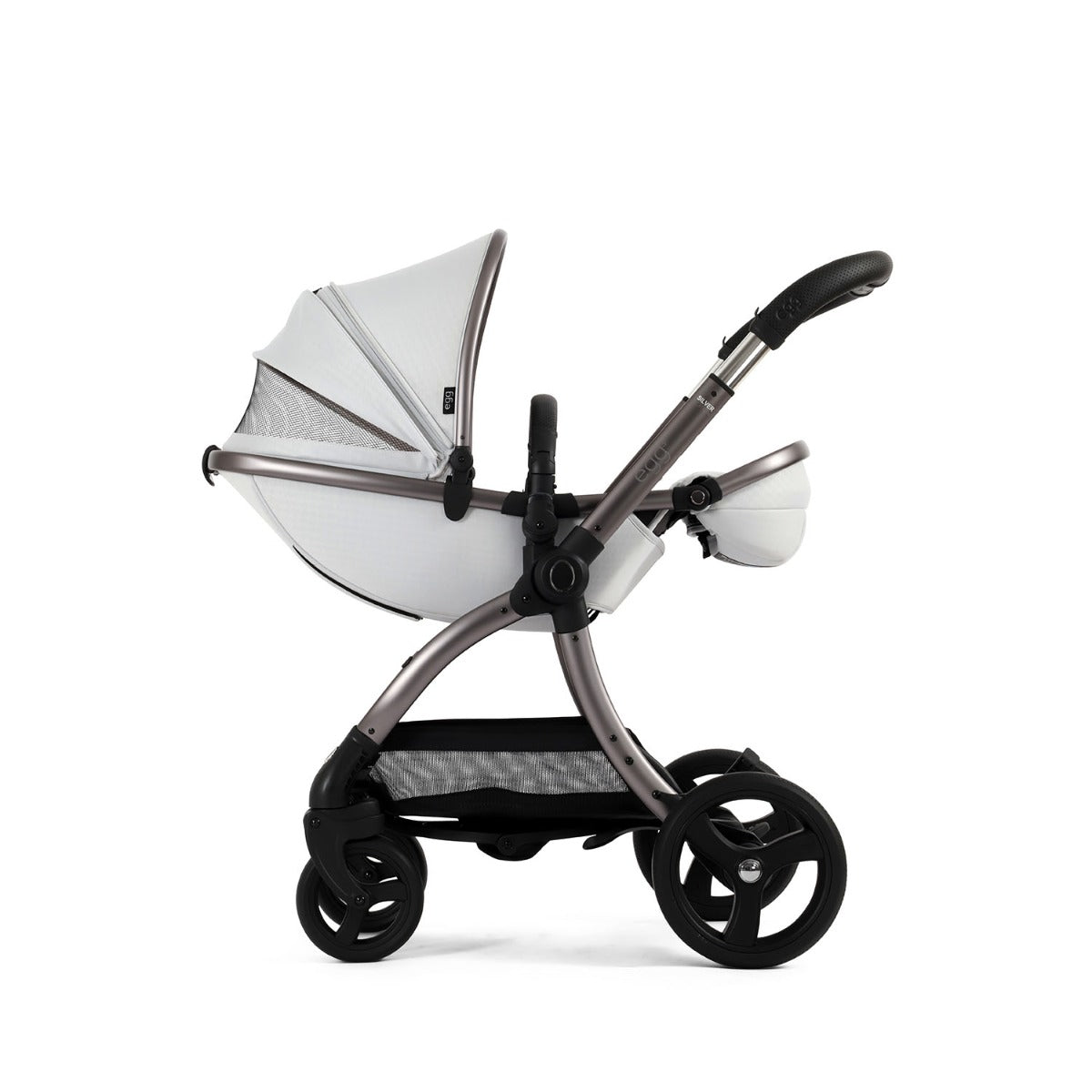 Egg 3 Luxury Cybex Cloud T i-Size Special Edition Travel System Bundle - Houndstooth Silver