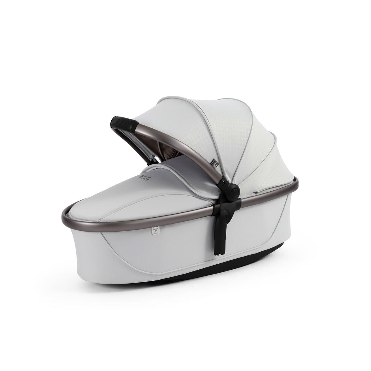 Egg 3 Luxury Shell i-Size Special Edition Travel System Bundle - Houndstooth Silver