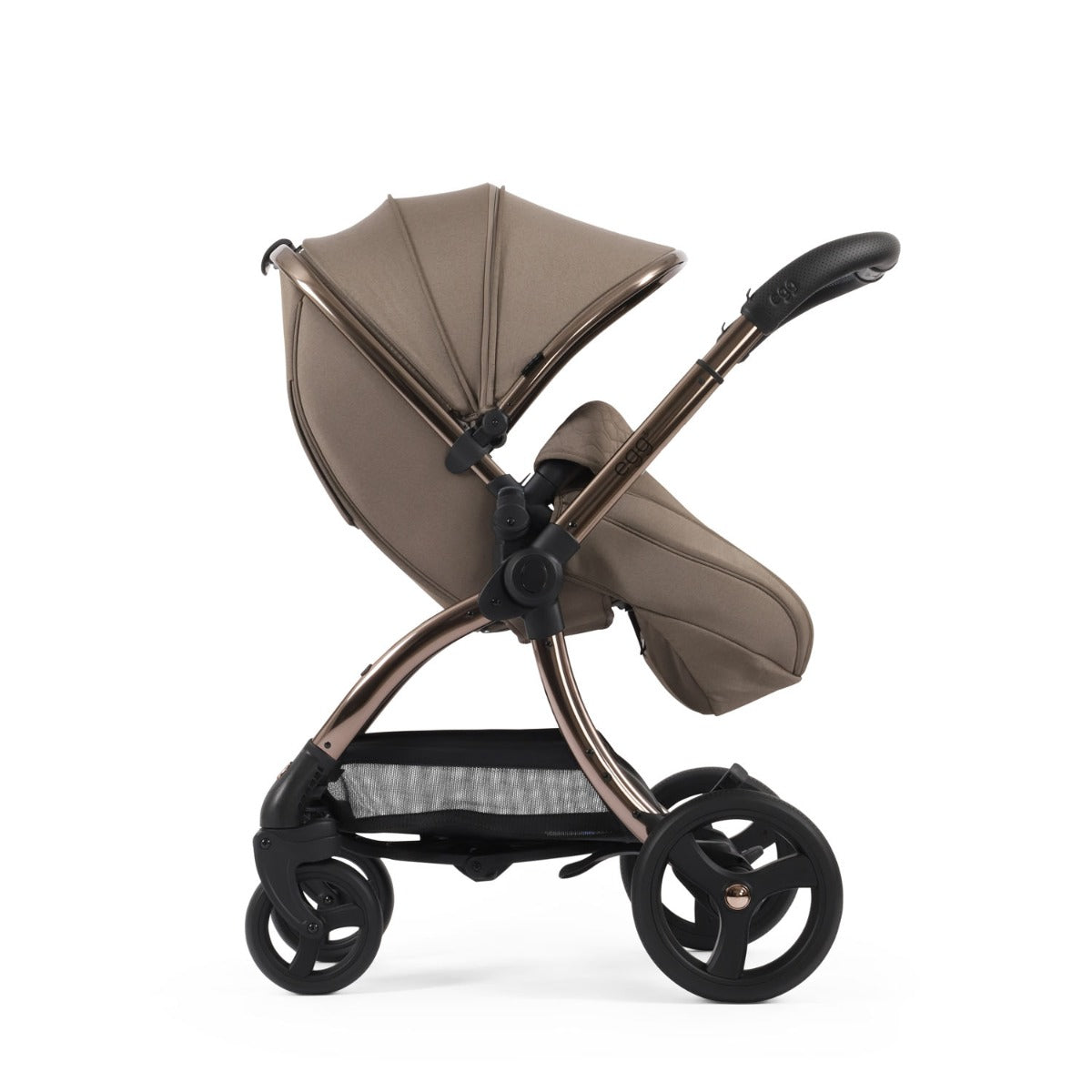 Egg 3 Ultimate Shell 360 Car Seat & Nursery Essentials Bundle - Mink