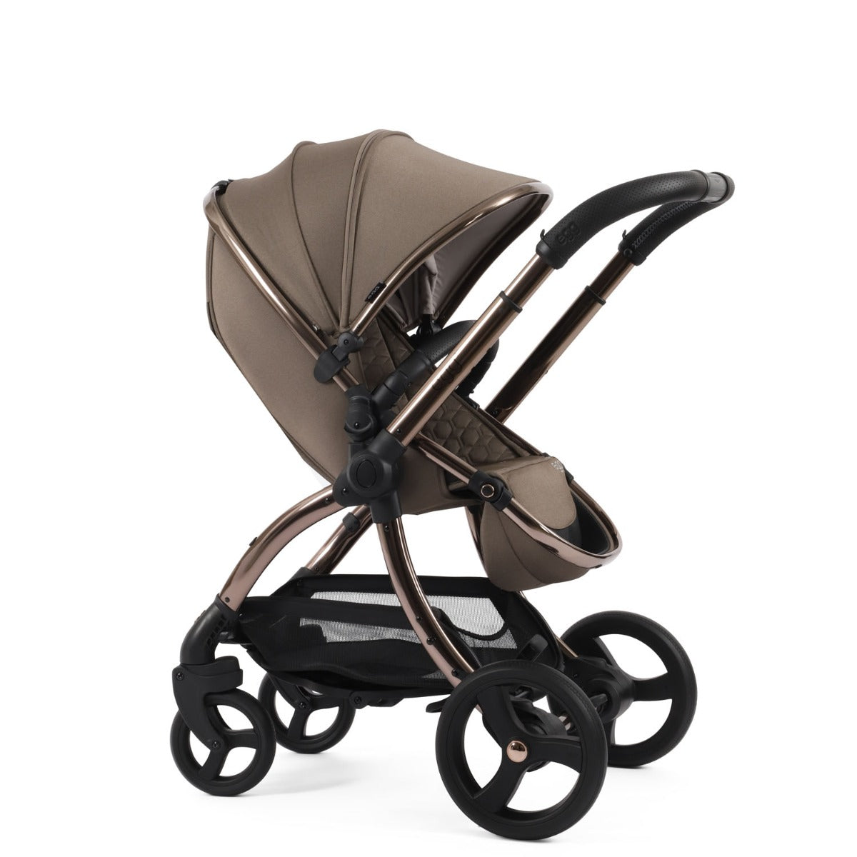 Egg 3 Ultimate Shell 360 Car Seat & Nursery Essentials Bundle - Mink