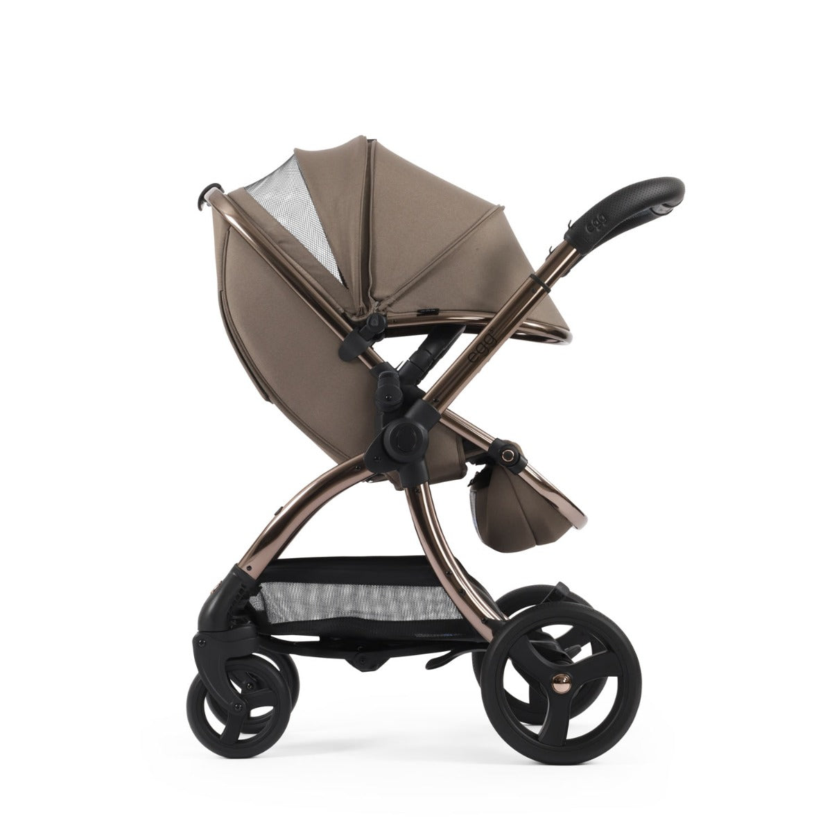 Egg 3 Ultimate Shell 360 Car Seat & Nursery Essentials Bundle - Mink
