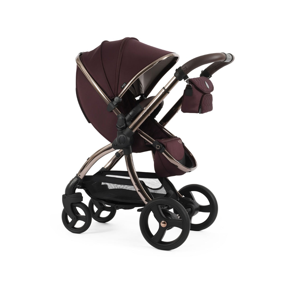 Egg 3 Luxury Maxi-Cosi Cabriofix i-Size Travel System Bundle - Mulberry