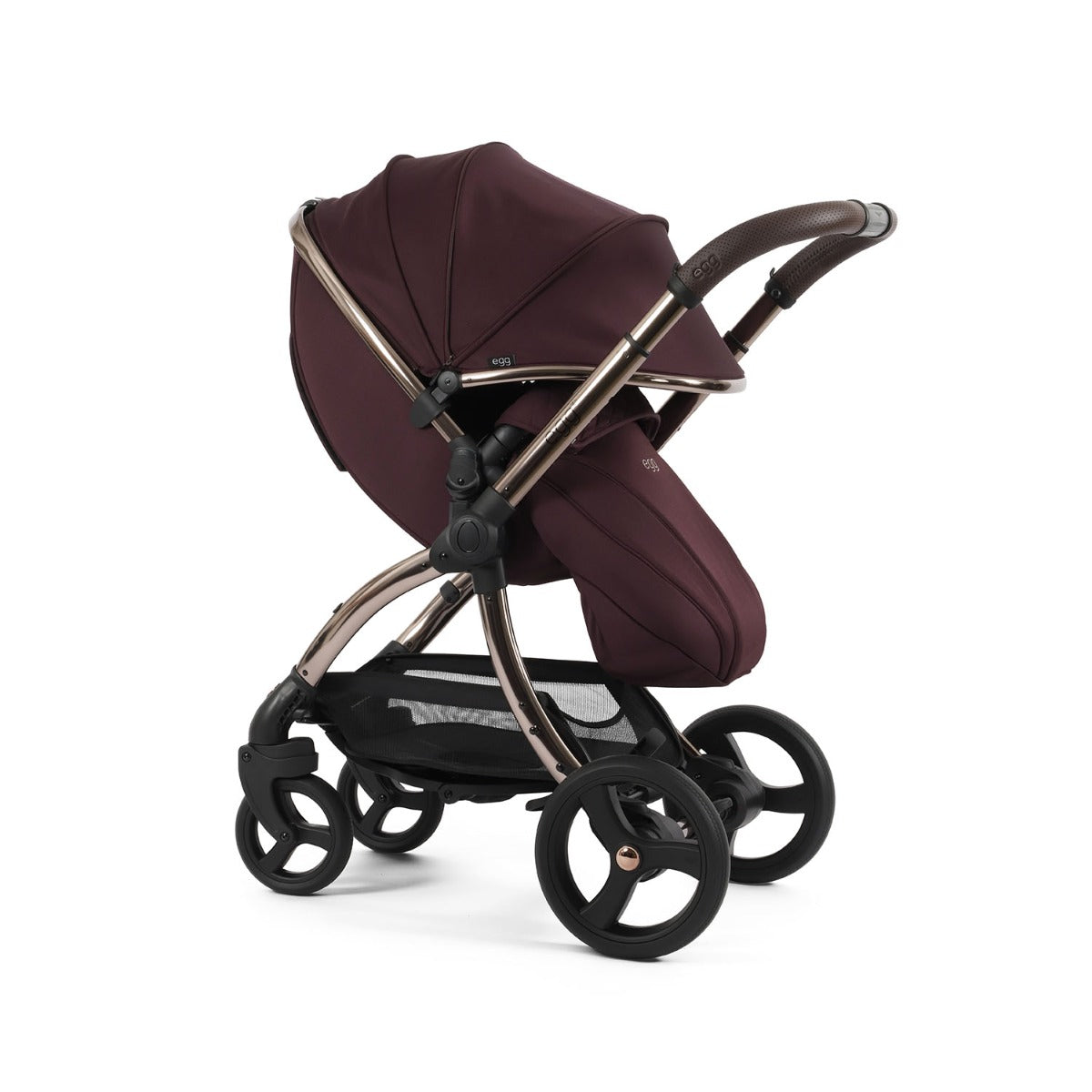 Egg 3 Luxury Cybex Cloud T i-Size Travel System Bundle - Mulberry