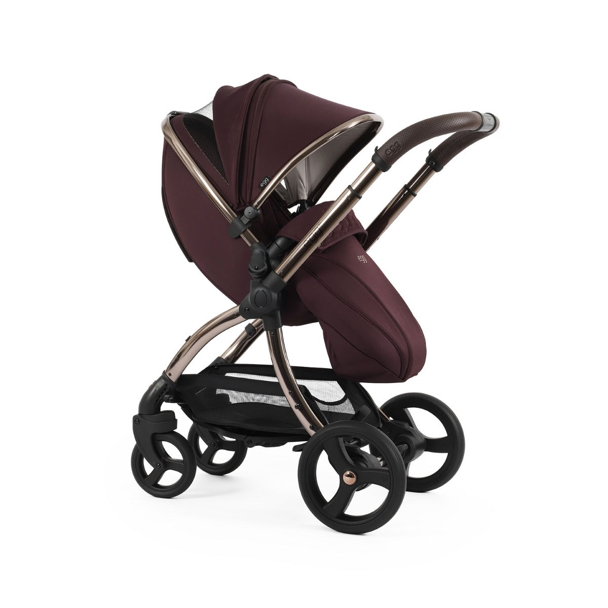 Egg 3 Luxury Cybex Cloud T i-Size Travel System Bundle - Mulberry