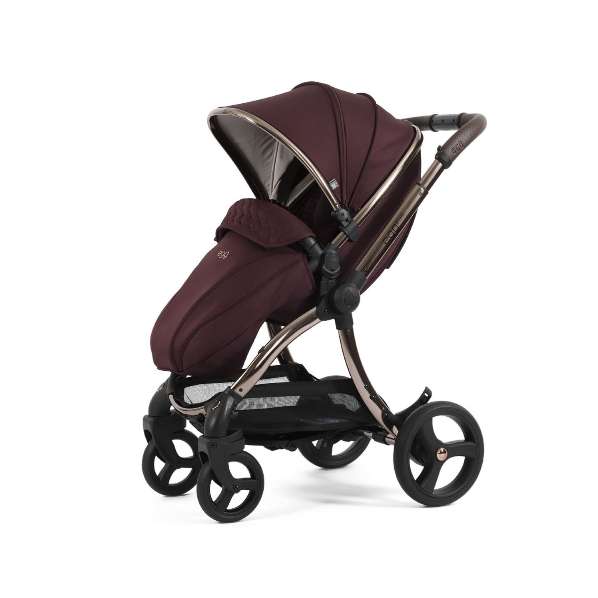 Egg 3 Luxury Cybex Cloud T i-Size Travel System Bundle - Mulberry