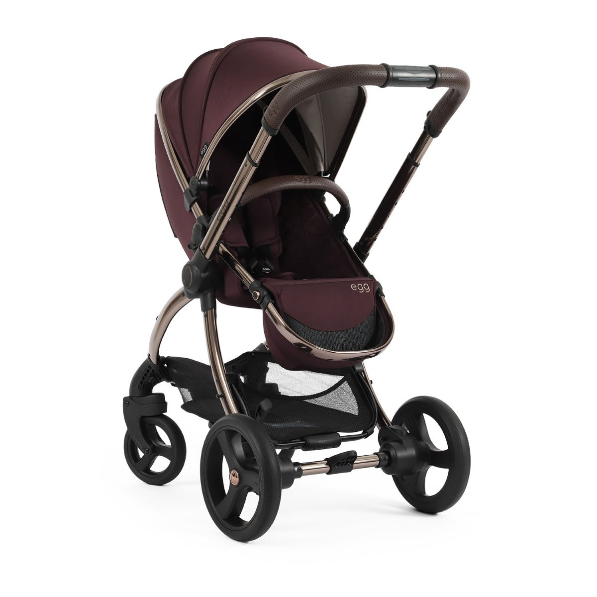 Egg 3 Luxury Cybex Cloud T i-Size Travel System Bundle - Mulberry