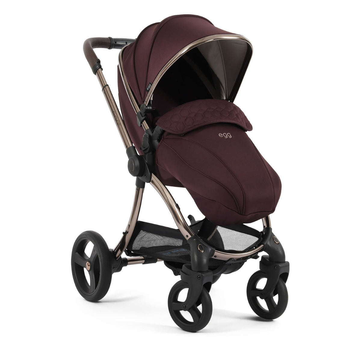 Egg 3 Luxury Cybex Cloud T i-Size Travel System Bundle - Mulberry