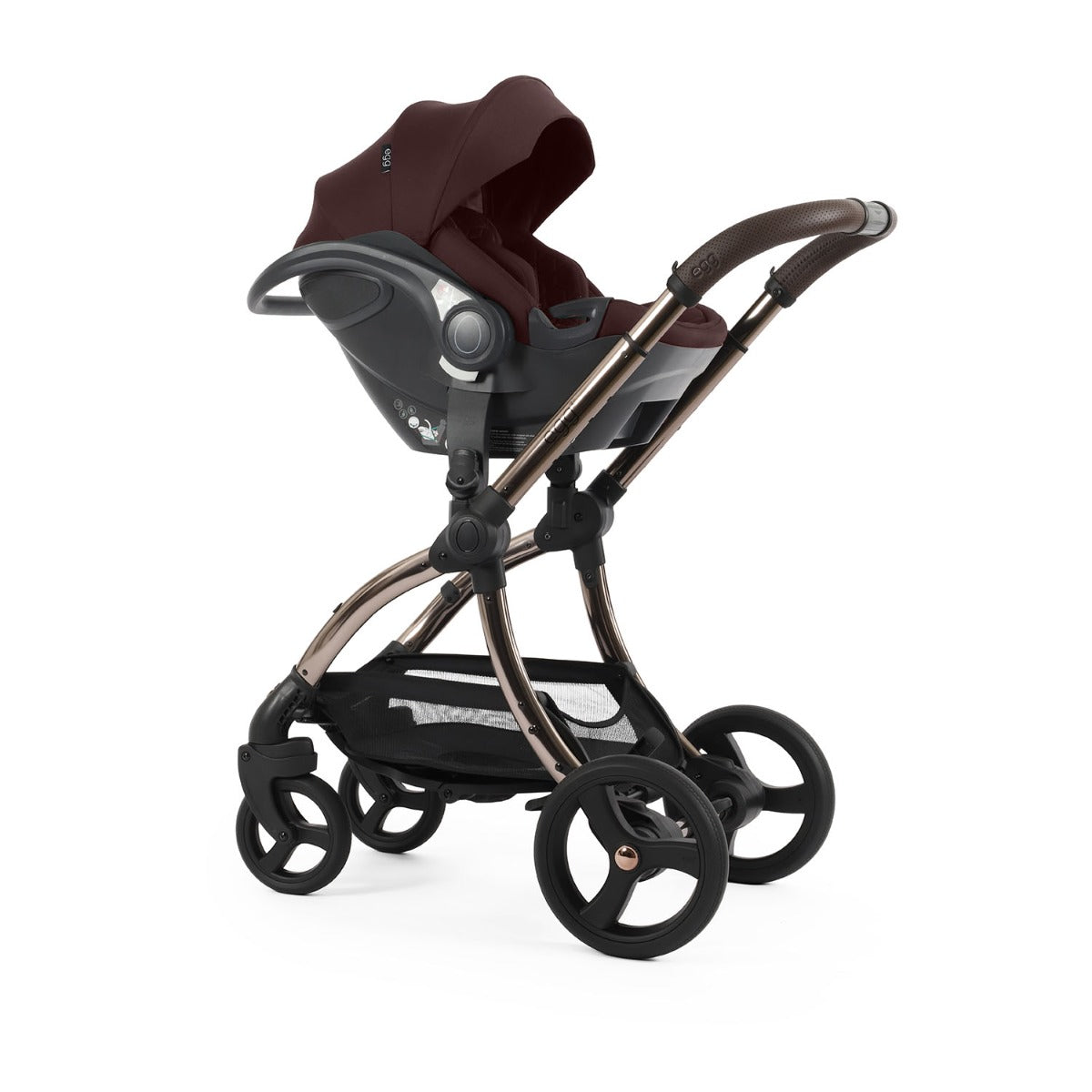 Egg 3 Luxury Cybex Cloud T i-Size Travel System Bundle - Mulberry