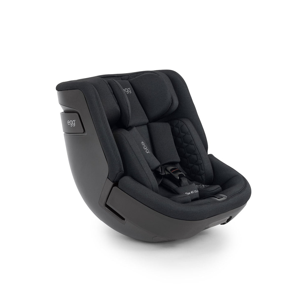 Egg 3 Ultimate Shell 360 Car Seat & Nursery Essentials Bundle - Carbonite