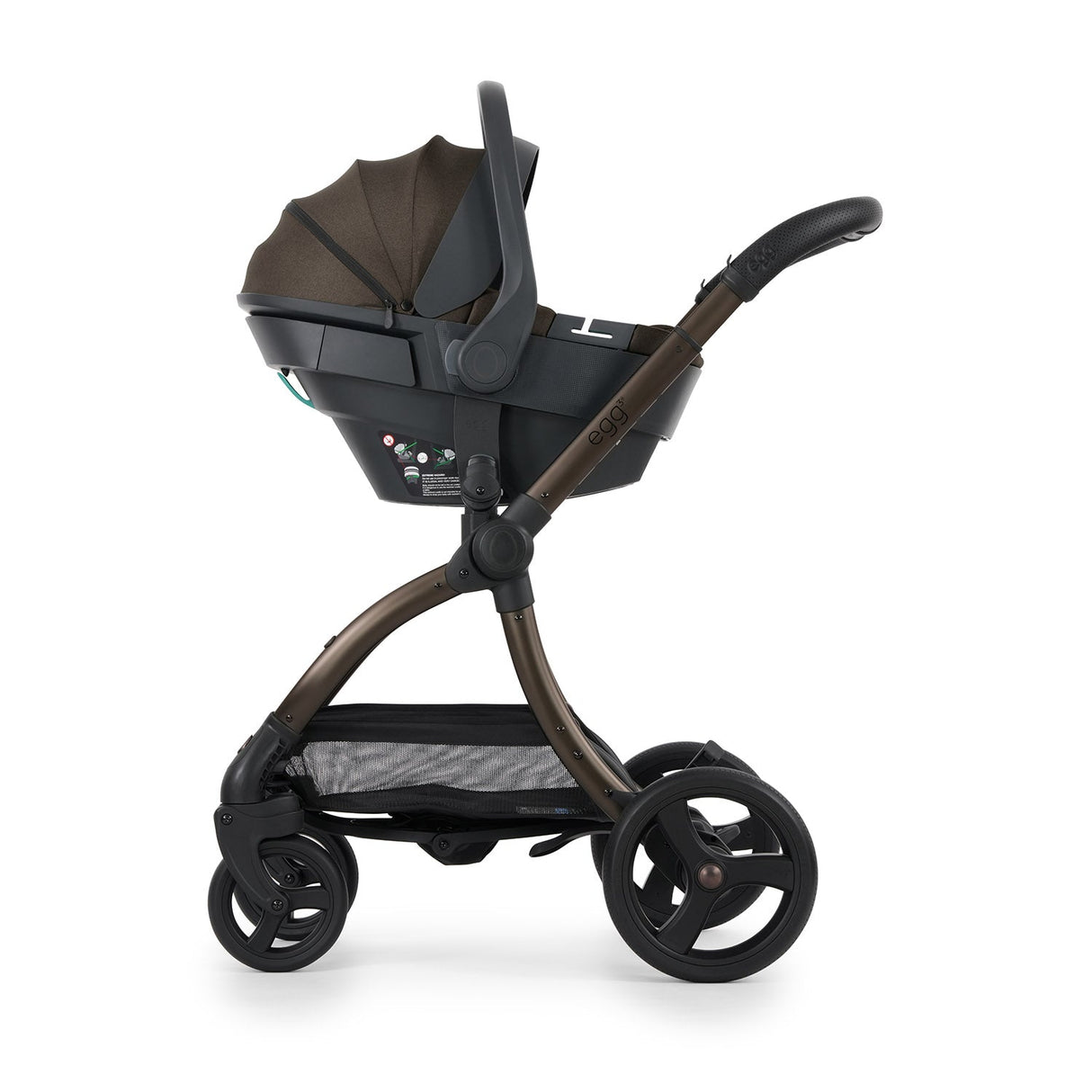 Egg Shell 360 i-Size Car Seat - Chocolate Velvet