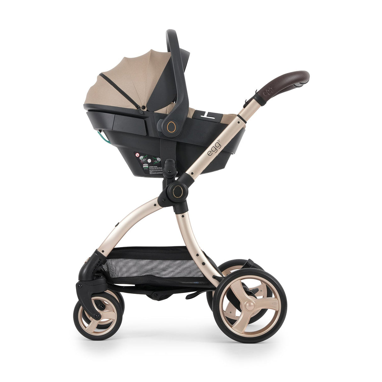Egg Shell 360 i-Size Car Seat - Feather