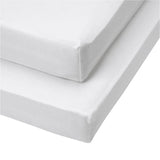 Tutti Bambini Essentials Alba Mini Cot Bed, Mattress & Bedding Bundle - White