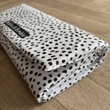 Travel Changing Mat - Black Spotty Print