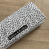 Travel Changing Mat - Black Spotty Print