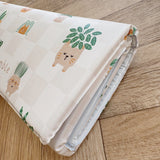 Travel Changing Mat - Pot Plants