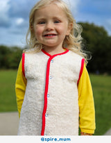 Toby Tiger Organic Bold Floral Reversible Gilet