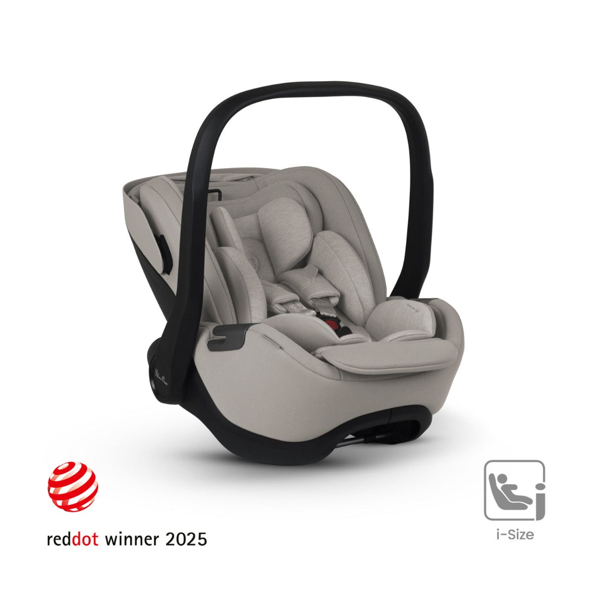 Silver Cross Glide Plus 360 Infant Car Seat & Base Plus 360 - Natural Taupe