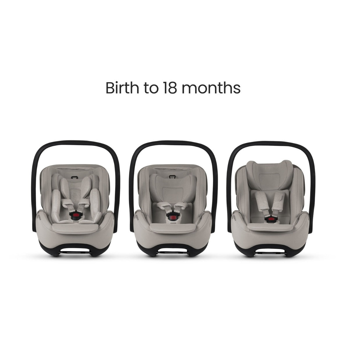 Silver Cross Glide Plus 360 Infant Car Seat & Base Plus 360 - Natural Taupe