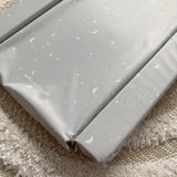 Standard Changing Mat - Grey-green moon and stars Print