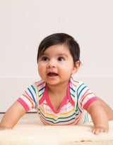 Toby Tiger Organic Dove Print Baby Gift Set