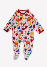 Toby Tiger Organic Picnic Print Baby Gift Set