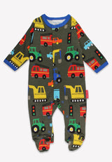 Toby Tiger Organic Transport Print Baby Gift Set