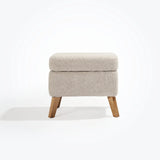 Tutti Bambini Harper Wingback Rocking Chair & Footstool - Teddy Mushroom