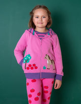 Toby Tiger Organic Horse Applique Hoodie