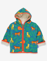 Toby Tiger Organic Wild Cats Fleece Hoodie