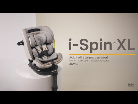 Joie i-Spin XL Signature Group 0+/1/2/3 i-Size Car Seat - Carbon