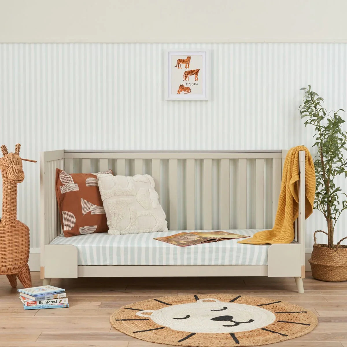 Tutti Bambini Hygge 3 Piece Room Set - Light Oak/White Sand