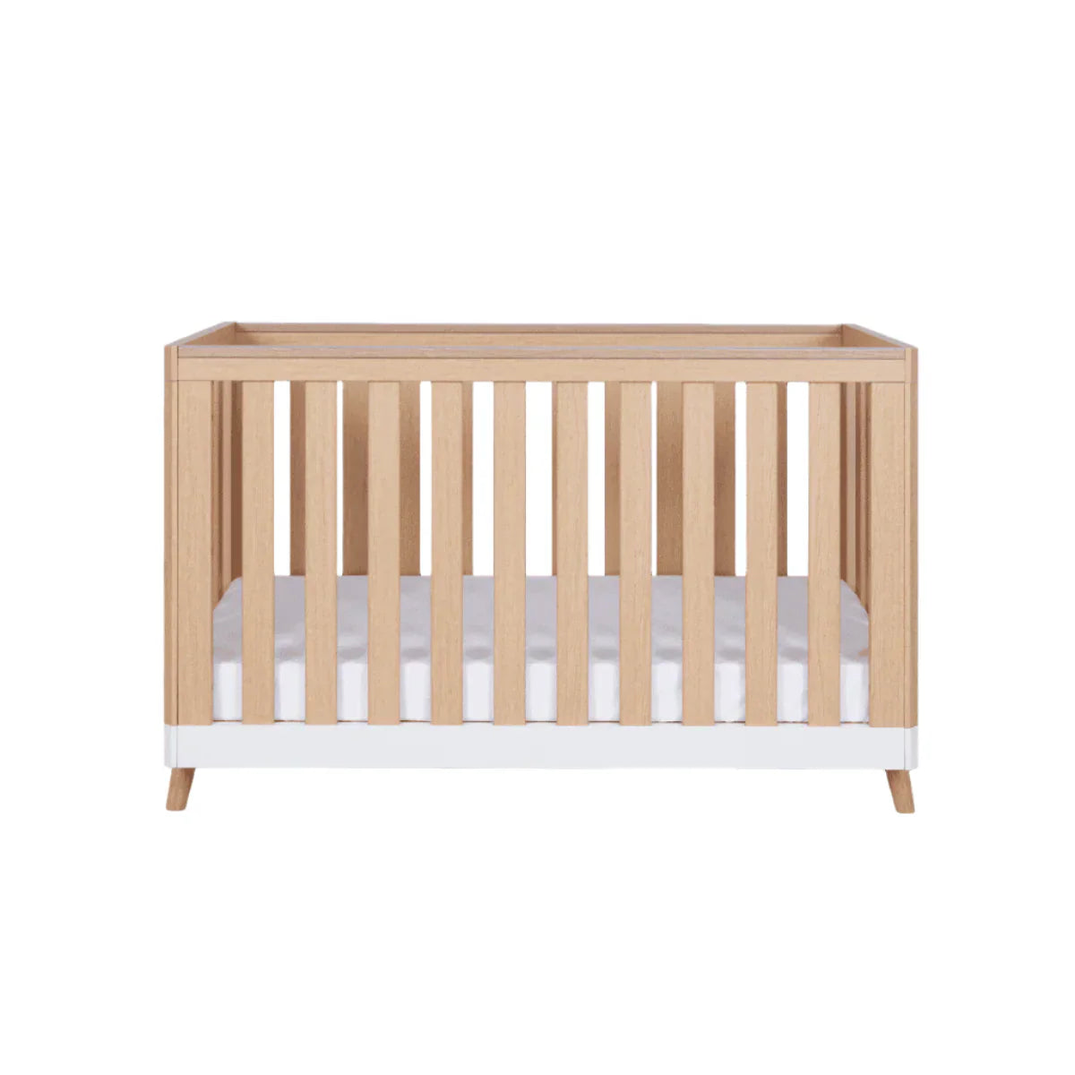 Tutti Bambini Hygge Mini 2 Piece Room Set - White/Light Oak