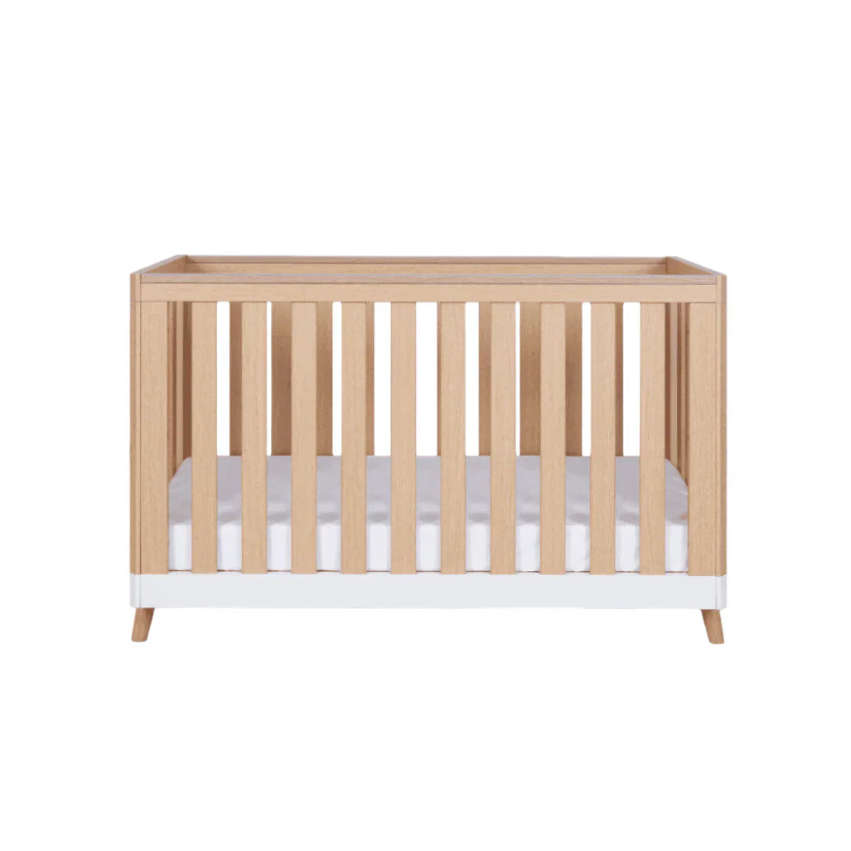 Tutti Bambini Hygge Mini 3 Piece Room Set - White/Light Oak