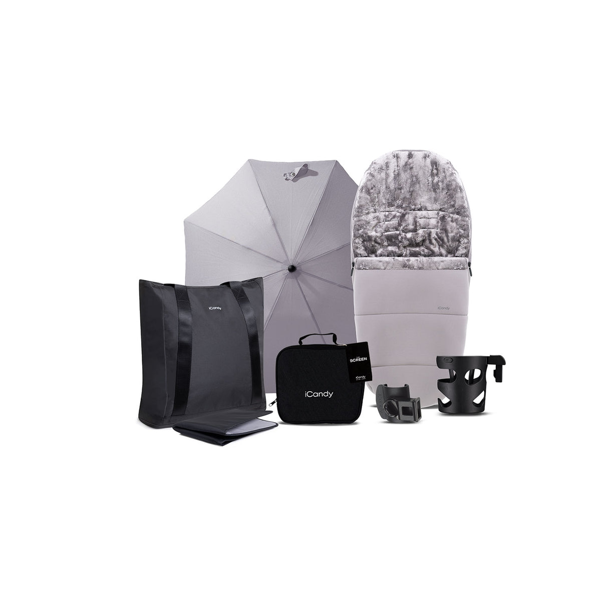 iCandy Core 2 Complete Accessory Bundle - Storm Grey