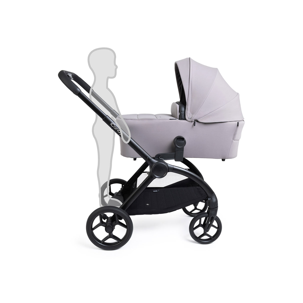 iCandy Core 2 Pushchair & Carrycot - Storm Grey