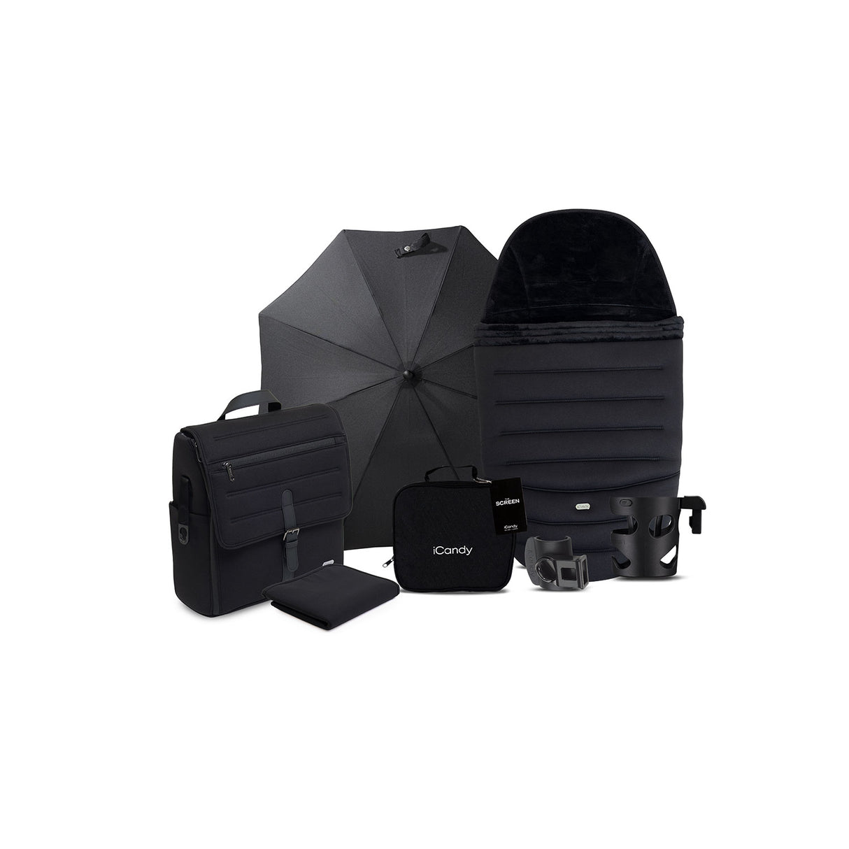 iCandy Peach 8 Complete Accessory Bundle - Black