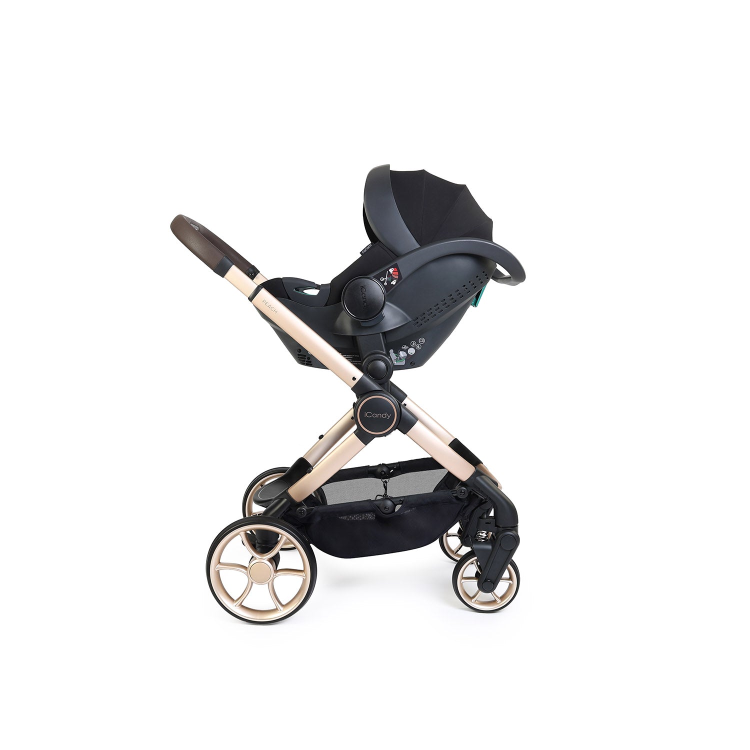 iCandy Peach 8 Editions Cocoon 360 Car Seat & Base Bundle - Biscotti
