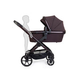 iCandy Peach 8 Editions Maxi-Cosi Cabriofix iSize Car Seat & Base Bundle - Coffee Bean