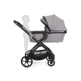 iCandy Peach 8 Maxi-Cosi Pebble 360 Pro 2 Car Seat & Base Bundle - Porcini