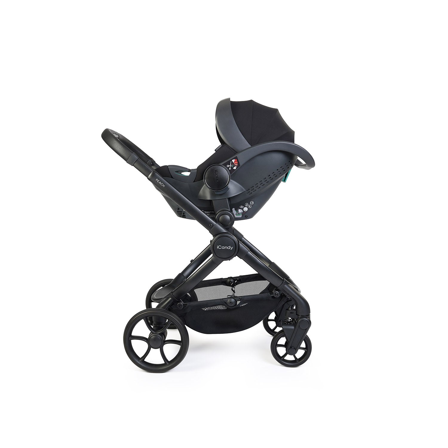 iCandy Peach 8 Cocoon 360 Car Seat & Base Bundle - Taupe