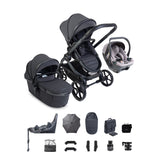 iCandy Peach 8 Cocoon 360 Car Seat & Base Bundle - Grey