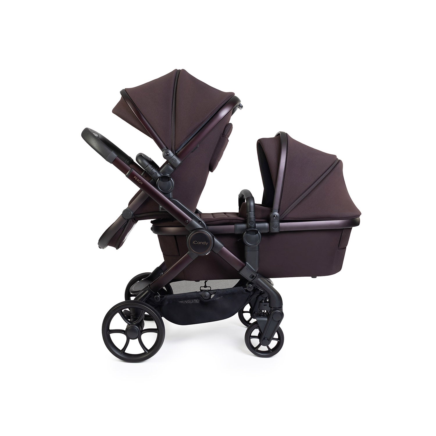 iCandy Peach 8 Editions Double Cocoon 360 Car Seat & Base Bundle - Coffee Bean