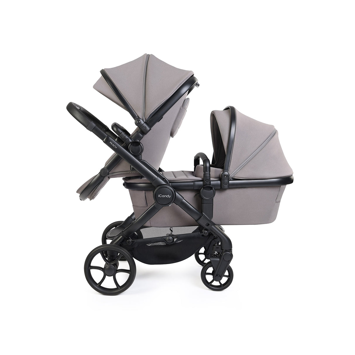 iCandy Peach 8 Double Cocoon 360 Car Seat & Base Bundle - Porcini