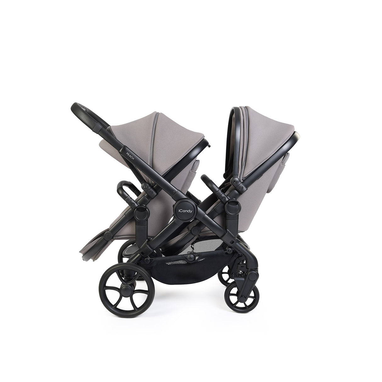 iCandy Peach 8 Double Cocoon 360 Car Seat & Base Bundle - Porcini