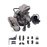 iCandy Peach 8 Double Cocoon 360 Car Seat & Base Bundle - Porcini