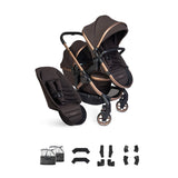 iCandy Peach 8 Editions Double Pushchair & Carrycot Combo - Pecan