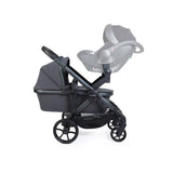 iCandy Peach 8 Twin Complete Accessory Bundle - Grey