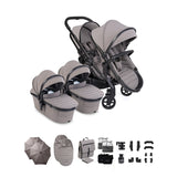 iCandy Peach 8 Twin Complete Accessory Bundle - Porcini