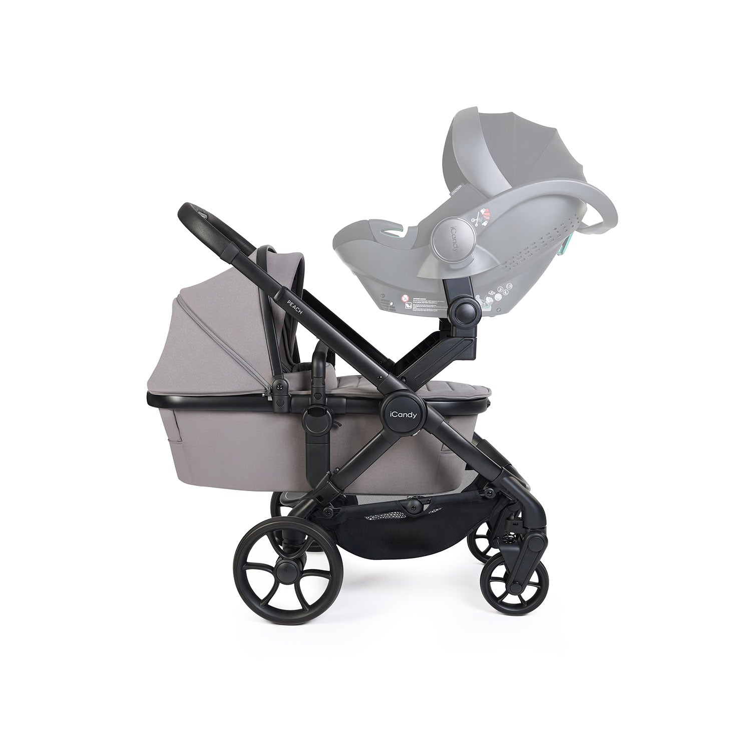 iCandy Peach 8 Twin Complete Accessory Bundle - Porcini