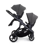 iCandy Orange 4 Twin Pushchair with Complete Accessory Bundle - Fossil